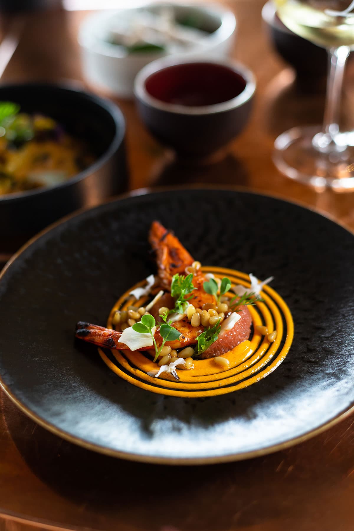 Fine dining restaurant in Stellenbosch wine country